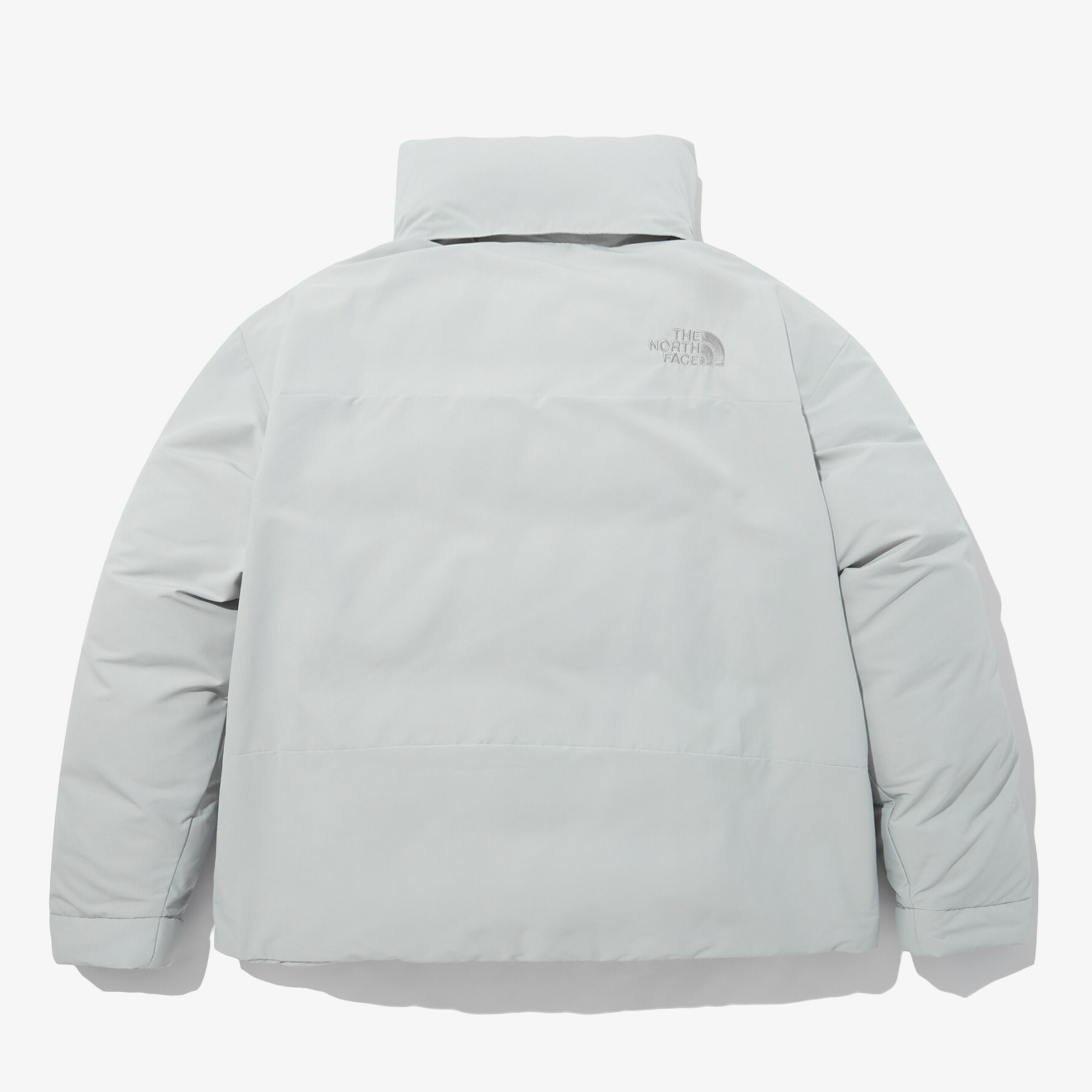 THE NORTH FACE 白標 NEILTON ON BALL 高領 外套 灰白 NJ3NN51M
