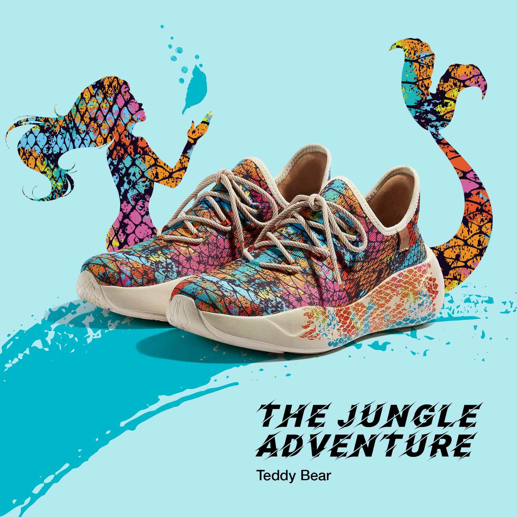 【 Uin 】西班牙原創設計 | 彩鱗 聖賽巴斯蒂安2  女鞋 彩繪鞋 休閒鞋 懶人鞋