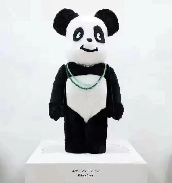 BE@RBRICK Clot 陳冠希 熊貓 panda 400% & 100%