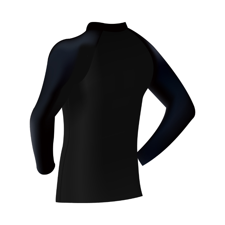 兒童加厚防曬夾克 - 黑