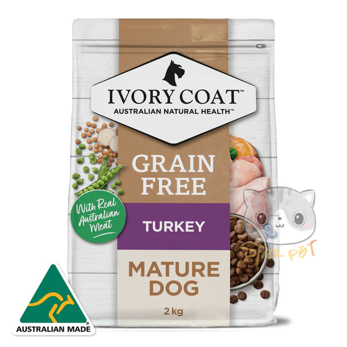 Ivory Coat Turkey Senior Dog Food 2kg