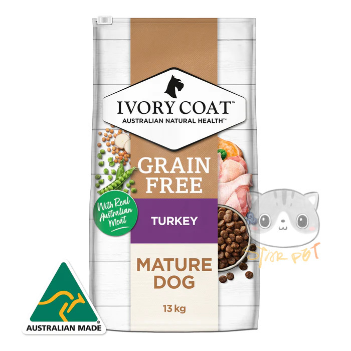 Ivory Coat Turkey Senior Dog Food 13kg