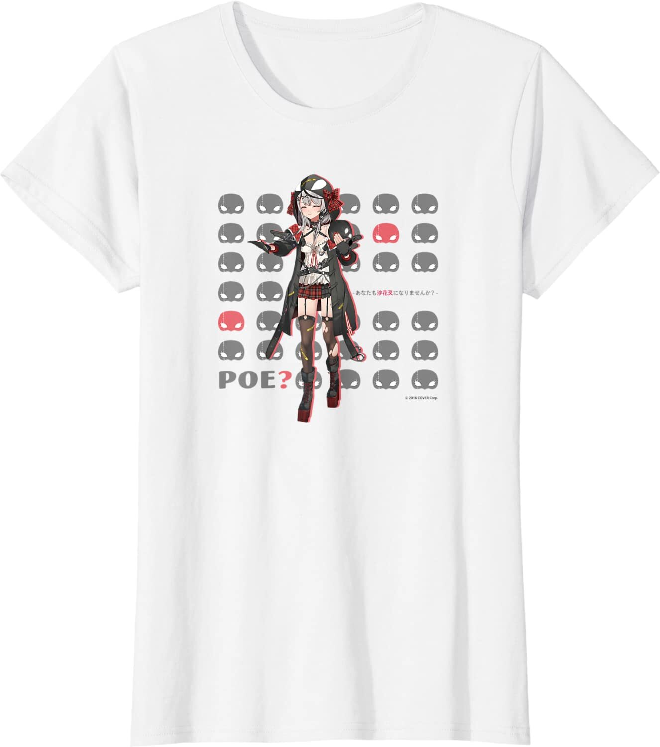 「官方代購」Hololive  Holo小劇場 名場面Tee 【沙花叉クロヱ】 (定期訂購)