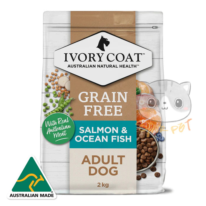 Ivory Coat Ocean Fish & Salmon Grain Free Adult Dog 2kg