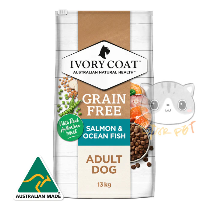 Ivory Coat Ocean Fish & Salmon Grain Free Adult Dog 13kg