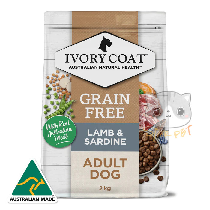 Ivory Coat Lamb & Sardine Grain Free Adult Dog 2kg