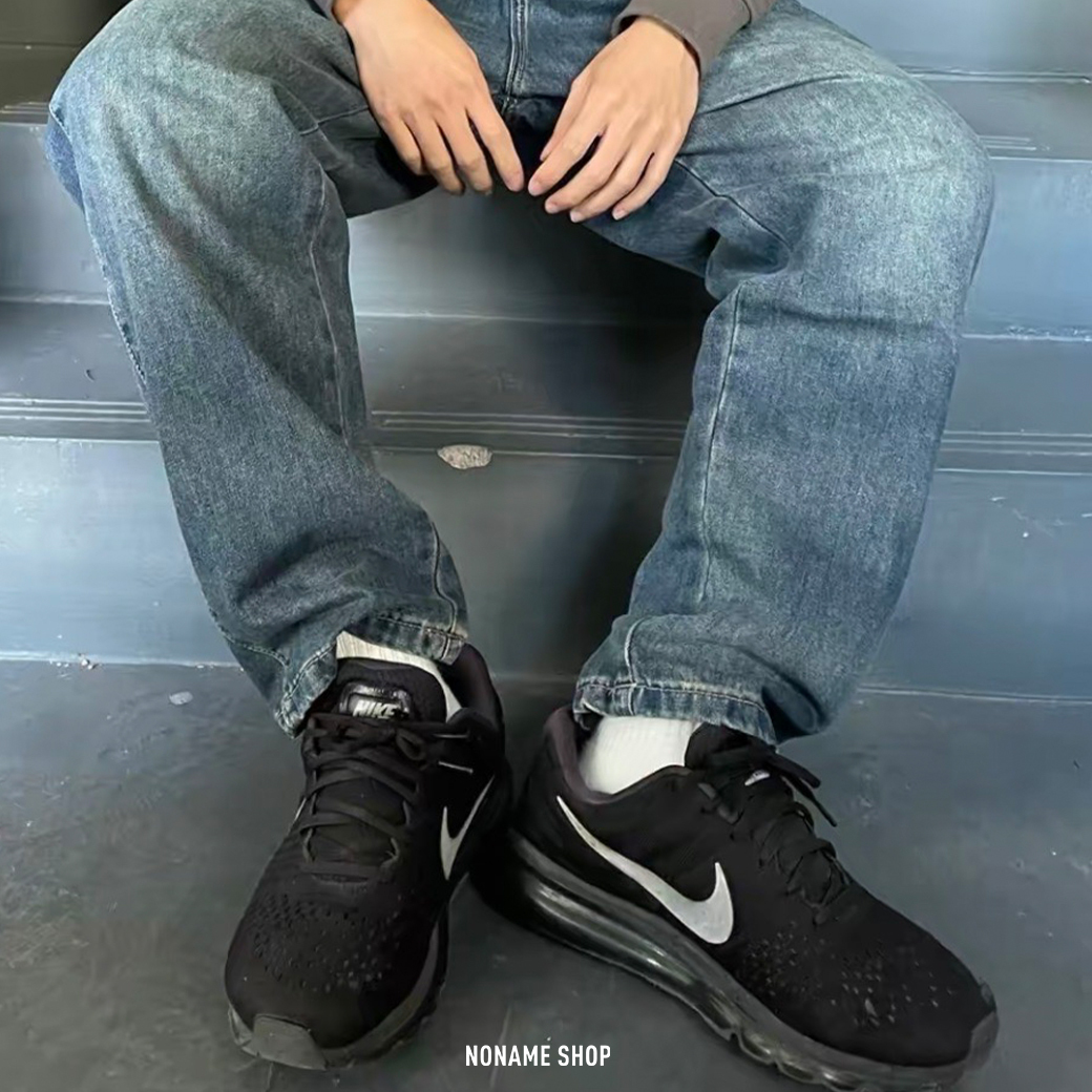 NIKE AIR MAX 2017 RUNNING  氣墊 反光 慢跑鞋 兩色 (男款)