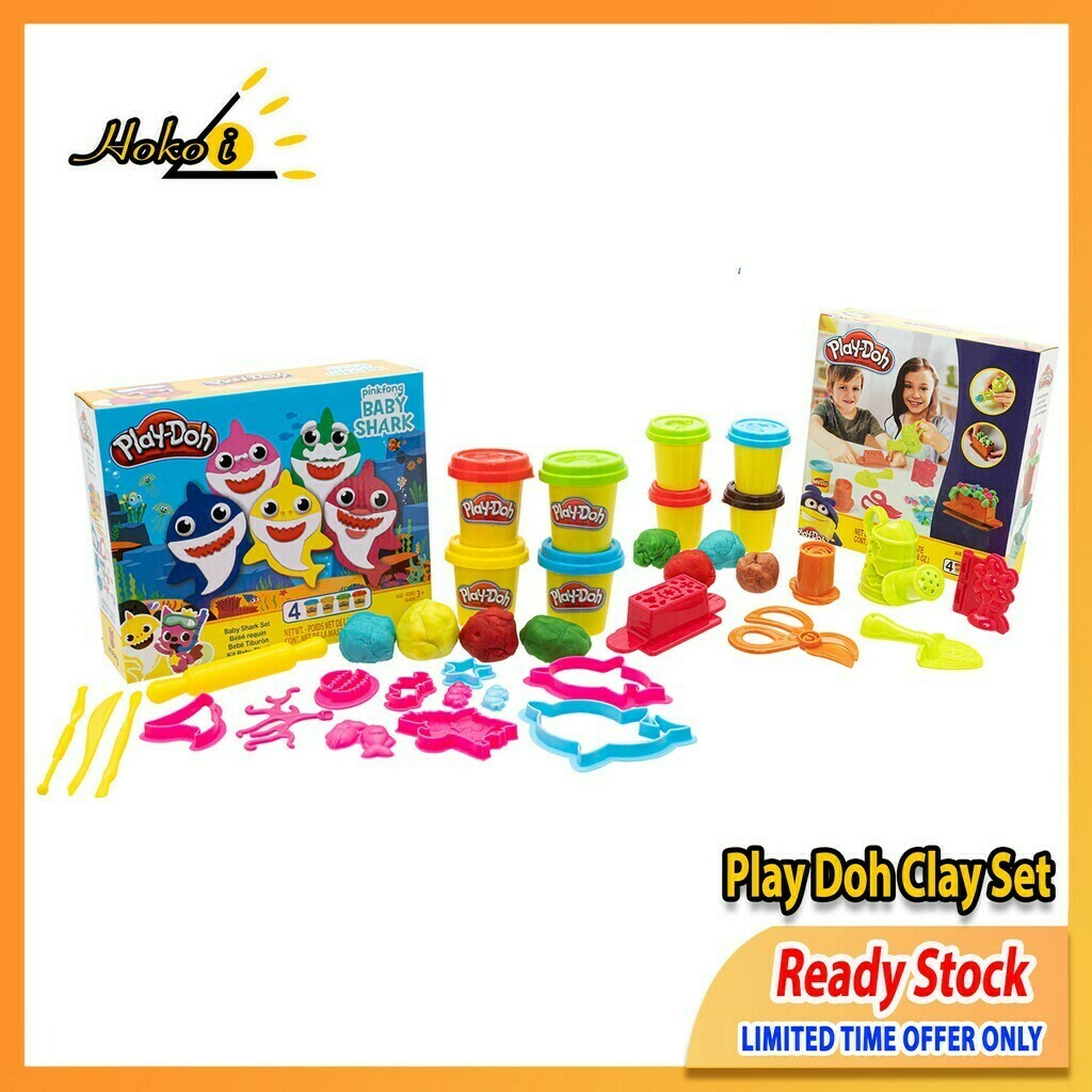 Baby shark play doh set online