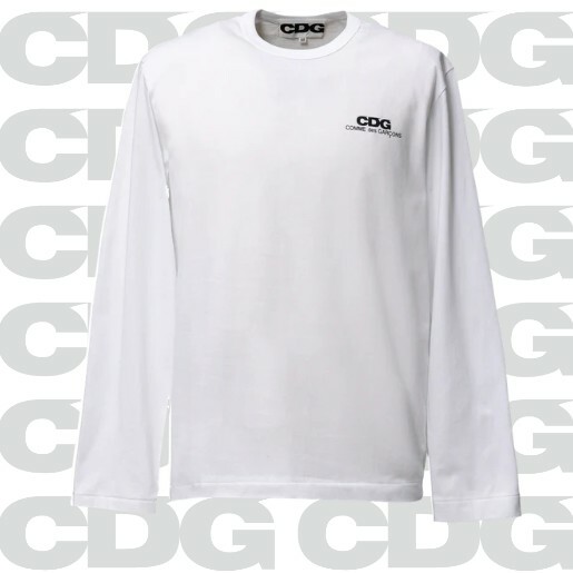 Comme des Garçons CDG 胸口 字體 長袖Ｔ