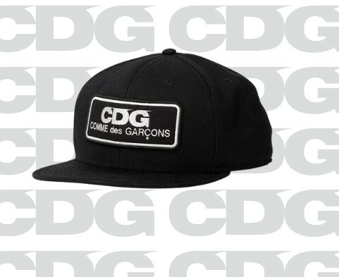 Comme des Garçons CDG 刺繡LOGO 帽子