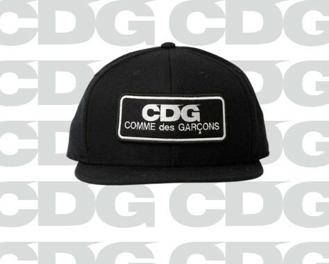 Comme des Garçons CDG 刺繡LOGO 帽子