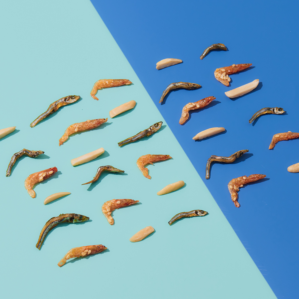 杏仁魚干櫻花蝦80g