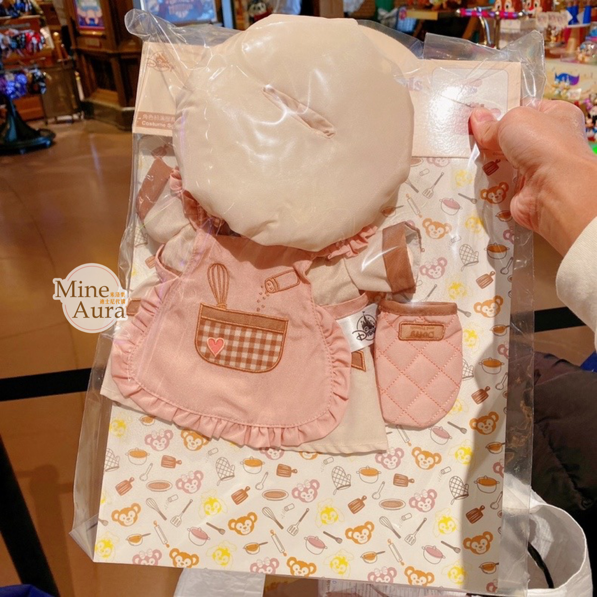 (現貨) 雪莉玫 ShellieMay S號娃娃 廚師裝 造型服裝 套裝 (無娃娃) -上海迪士尼樂園