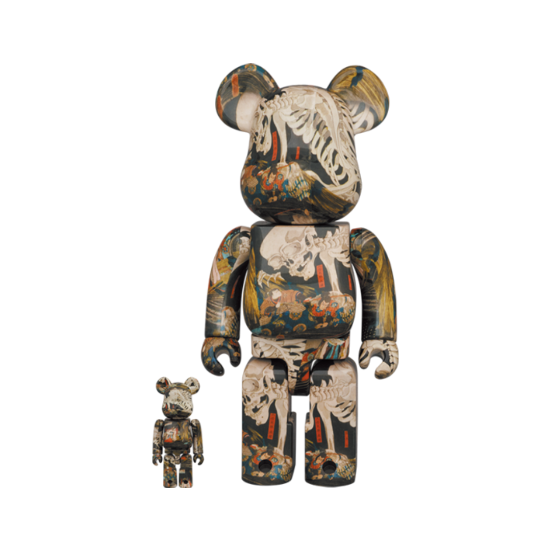 BE@RBRICK 歌川国芳「相馬の古内裏」 100% & 400%