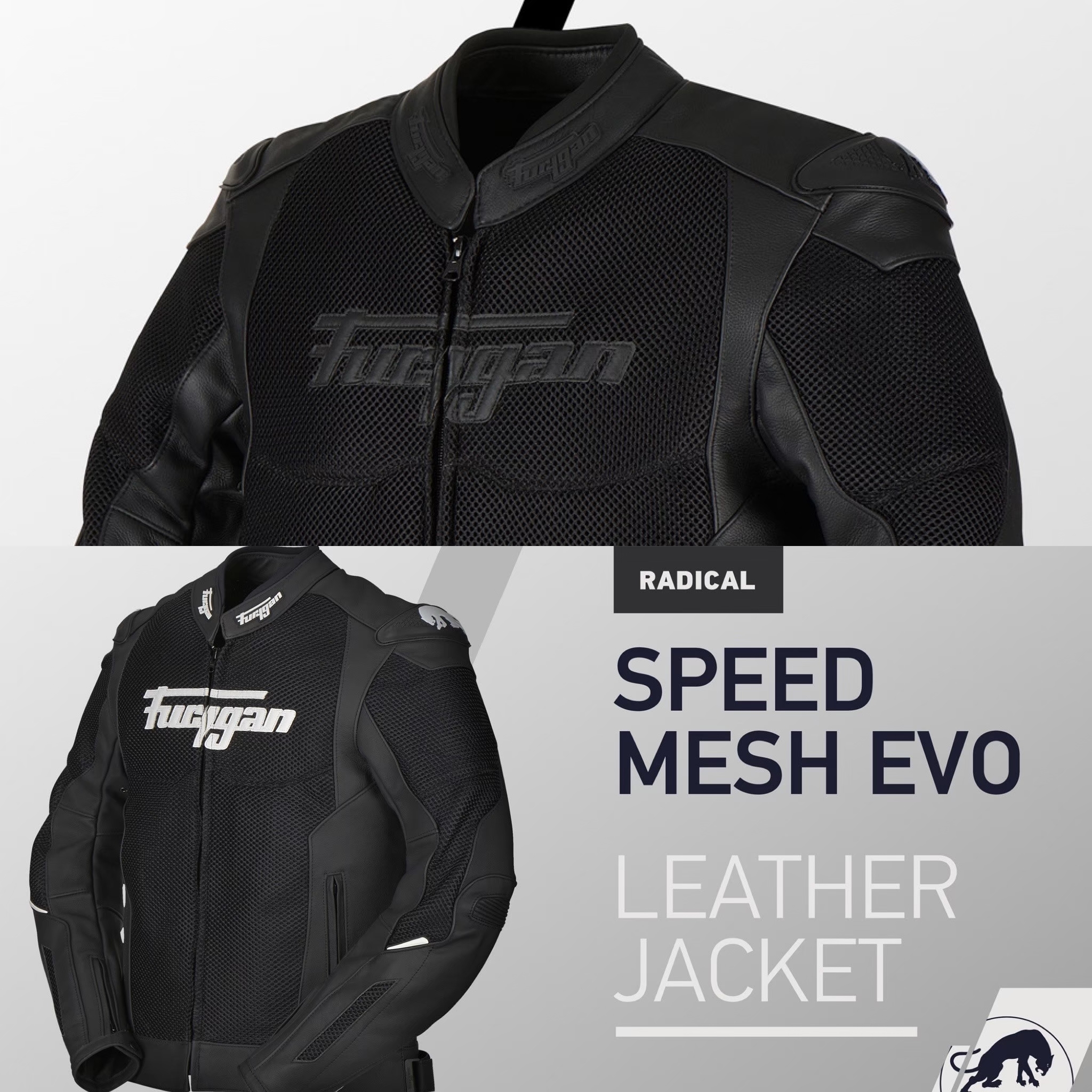 FURYGAN SPEED MESH EVO BLACK 黑色 防摔衣 皮革 運動 夏季