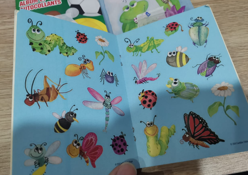 清货 sticker album ABCD