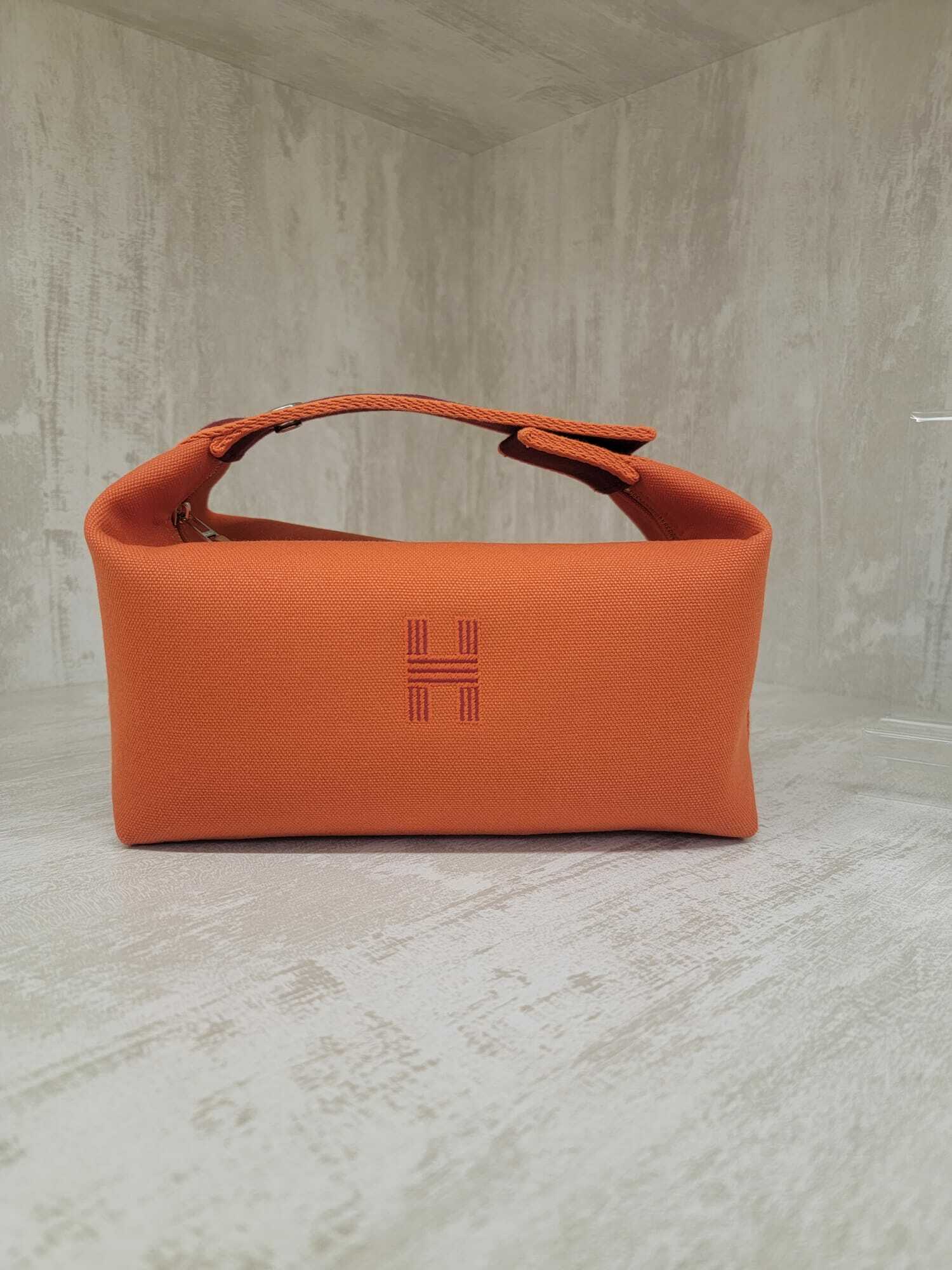Hermes Bride a Brac CASE orange feu 飯盒包 橙