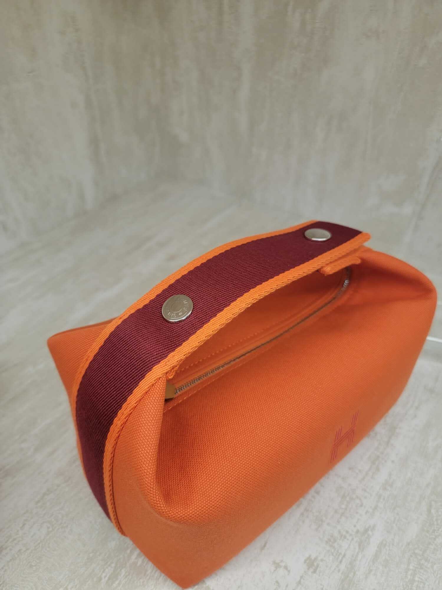 Hermes Bride a Brac CASE orange feu 飯盒包 橙