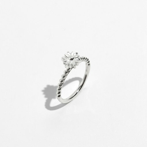 WACKY MARIE Marie Miniature Flower Ring (Silver 925)