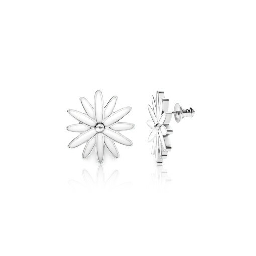 WACKY MARIE MARIE FLOWER EARRING (white)