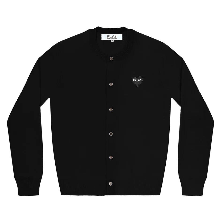 COMME des GARÇONS Play Black Heart Cardigan (3Colors)