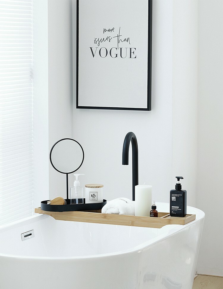 《1193》北歐圓鏡收納架