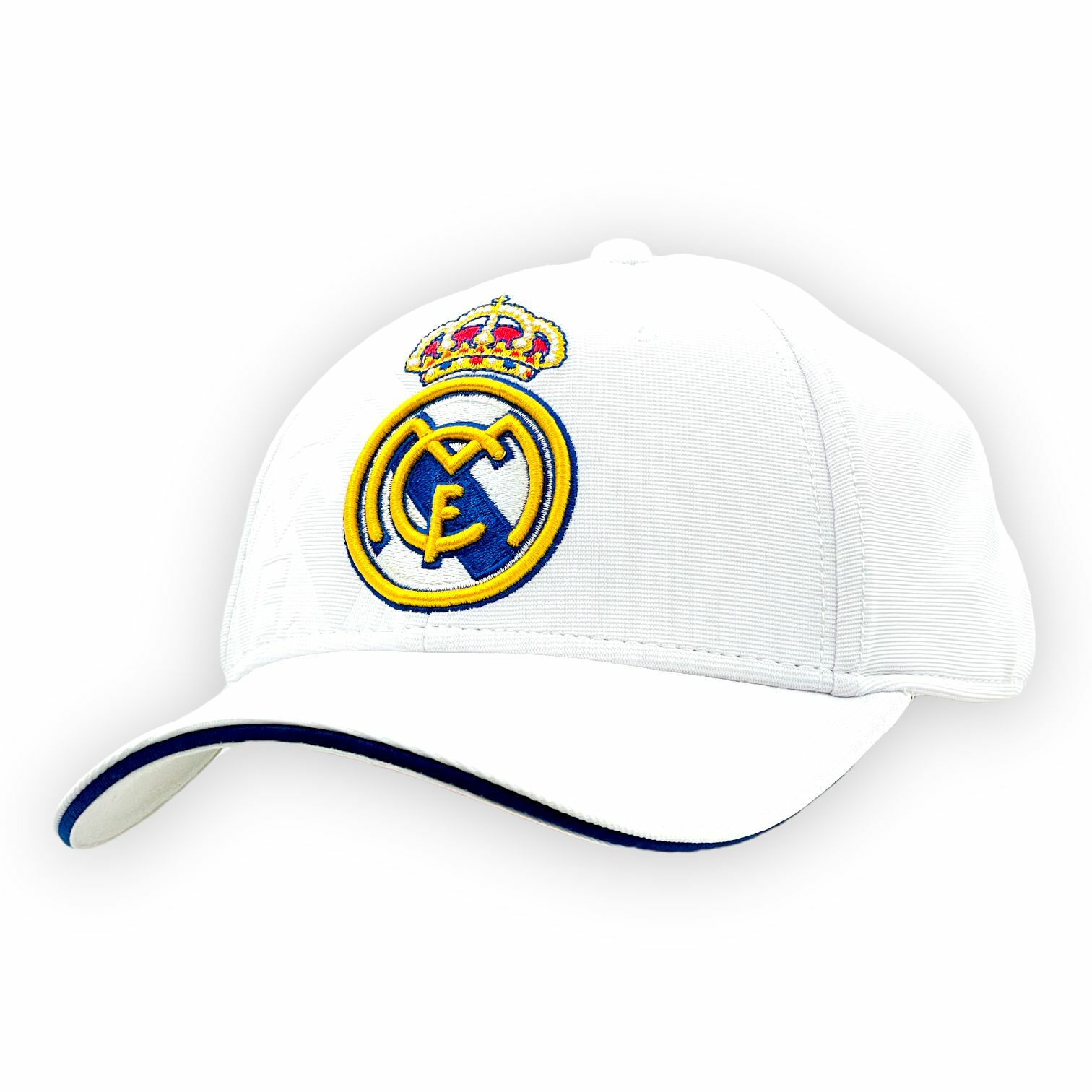 皇家馬德里白色暗花會徽棒球帽