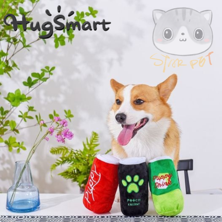 Hugsmart Fuzzy Friendz Bark Soda - Coke