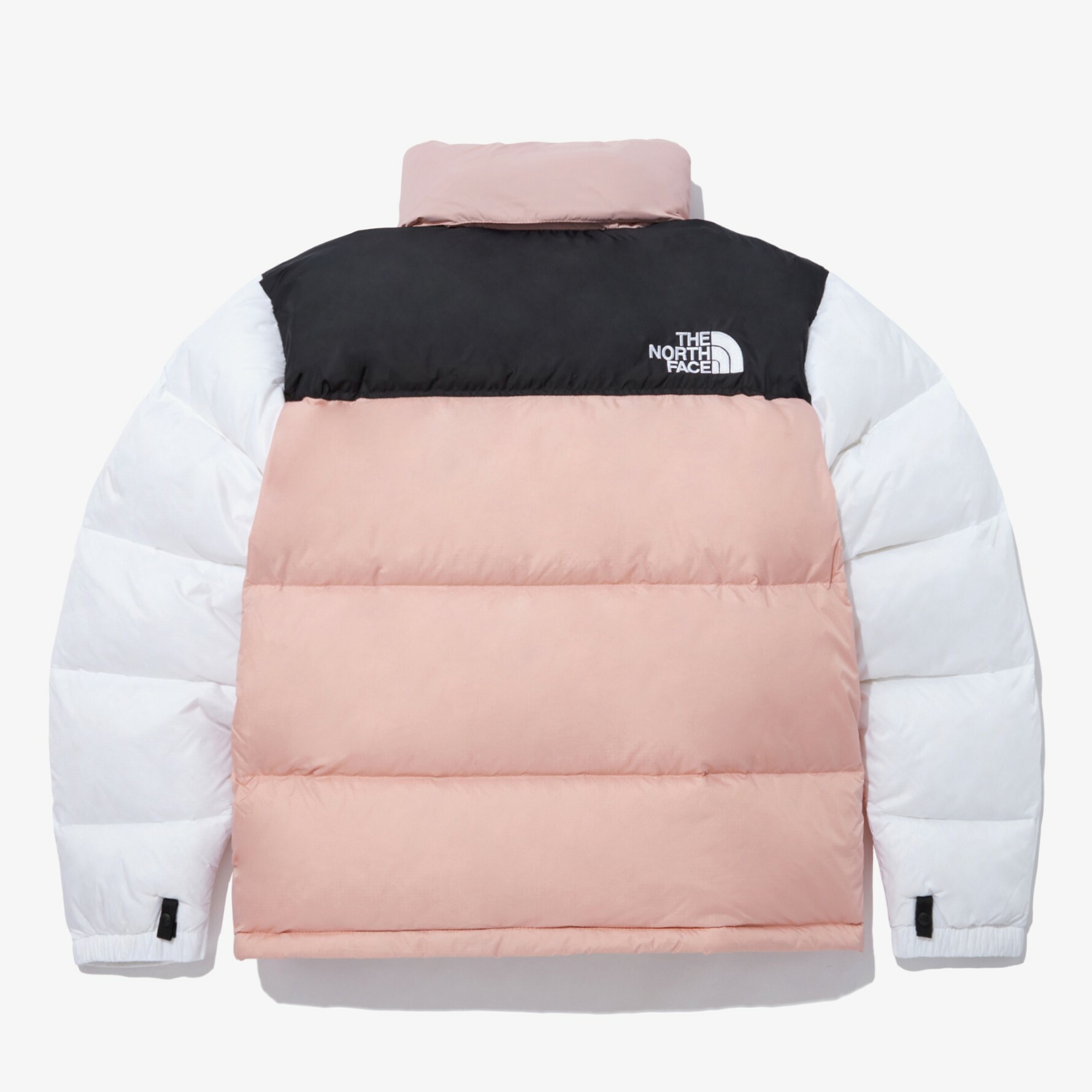 THE NORTH FACE 1996 ECO NUPTSE 男 羽絨 外套夾克 白橘拼接 NJ1DN75F