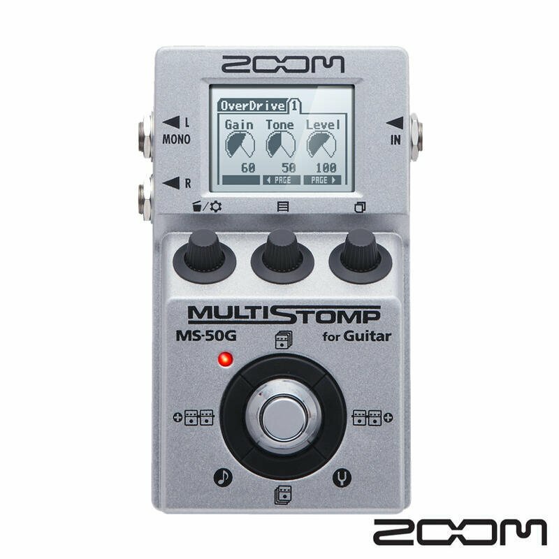 ZOOM MS-50G 電吉他綜合效果器
