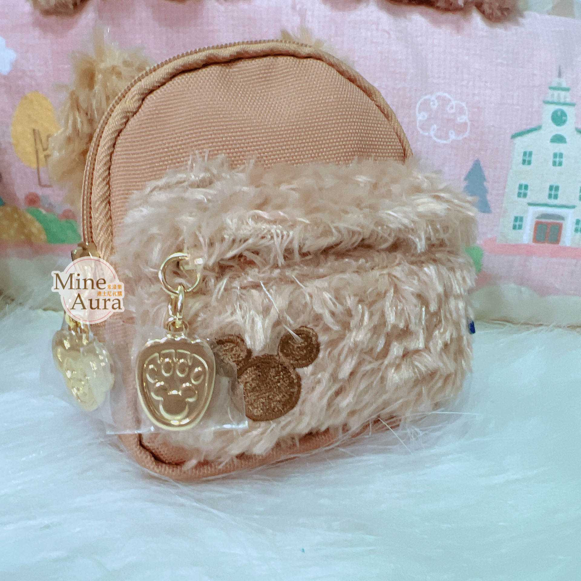 (現貨) 達菲 Duffy 迷你後背包造型 零錢包 掛包 小包 -香港迪士尼樂園