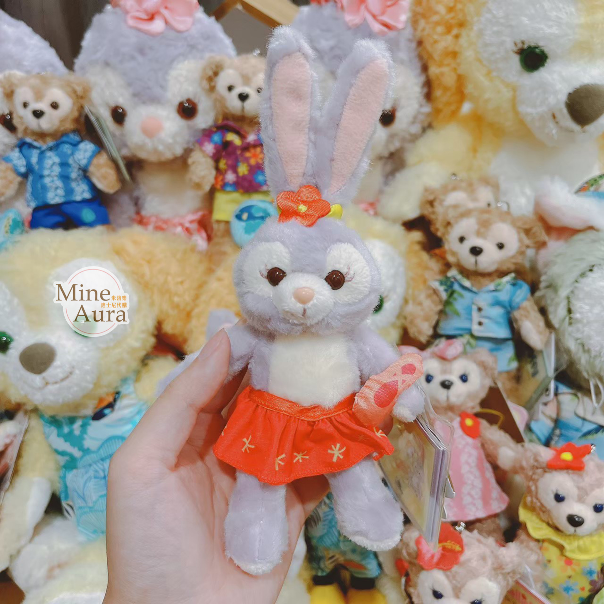 (現貨) 史黛拉露 星黛露 StellaLou 紅裙造型 鑰匙圈吊飾 -夏威夷迪士尼渡假村限定