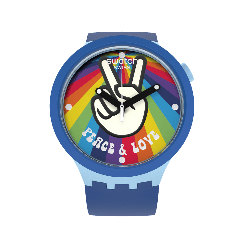 【Swatch】BIG BOLD SB03N105 47mm 現代鐘錶