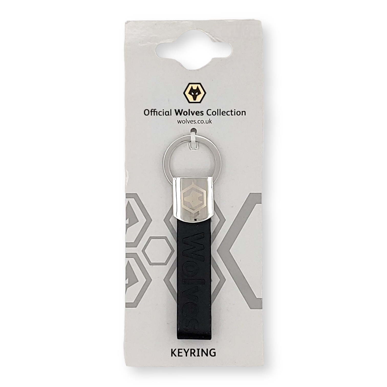 狼隊皮革鎖匙扣