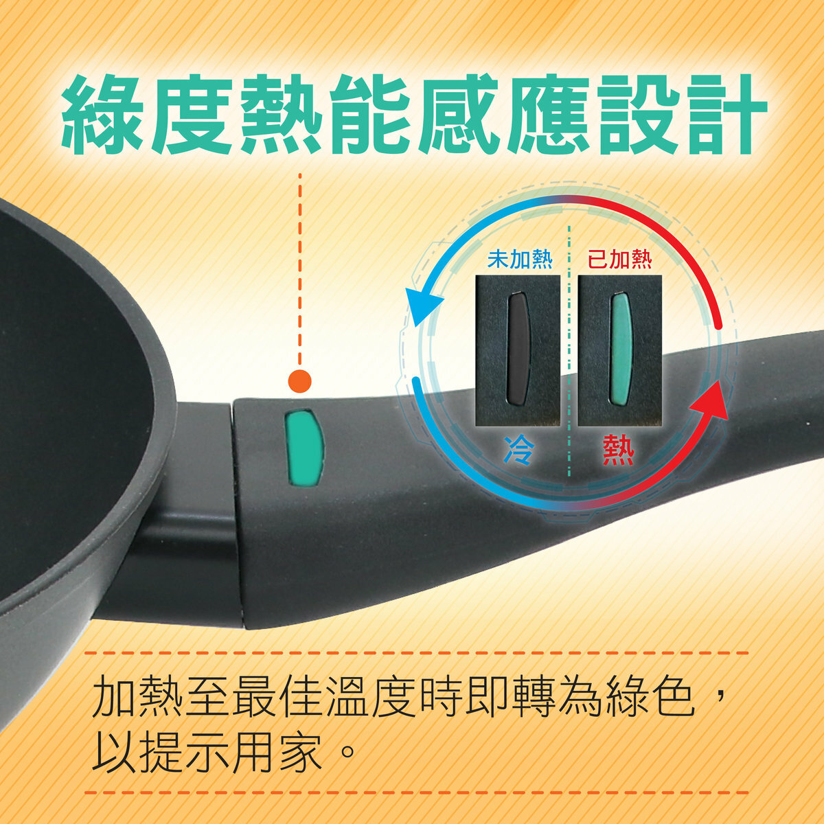 意大利製 - IDEALE CHEF 意美廚 LUSTER 26CM 易潔深煎鍋 (IC31026T)