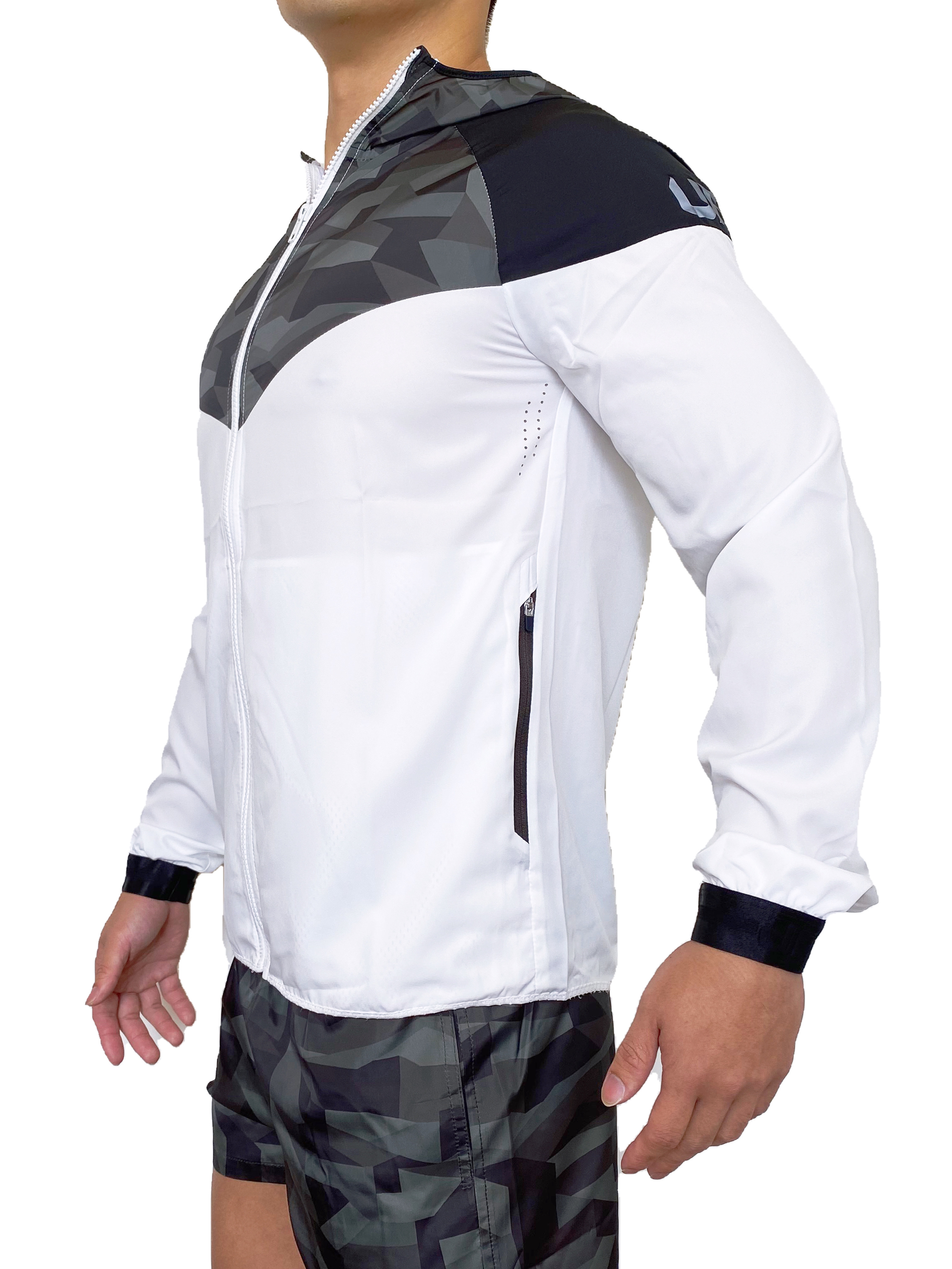 Sport Camo 防風外套 迷彩綠/米白