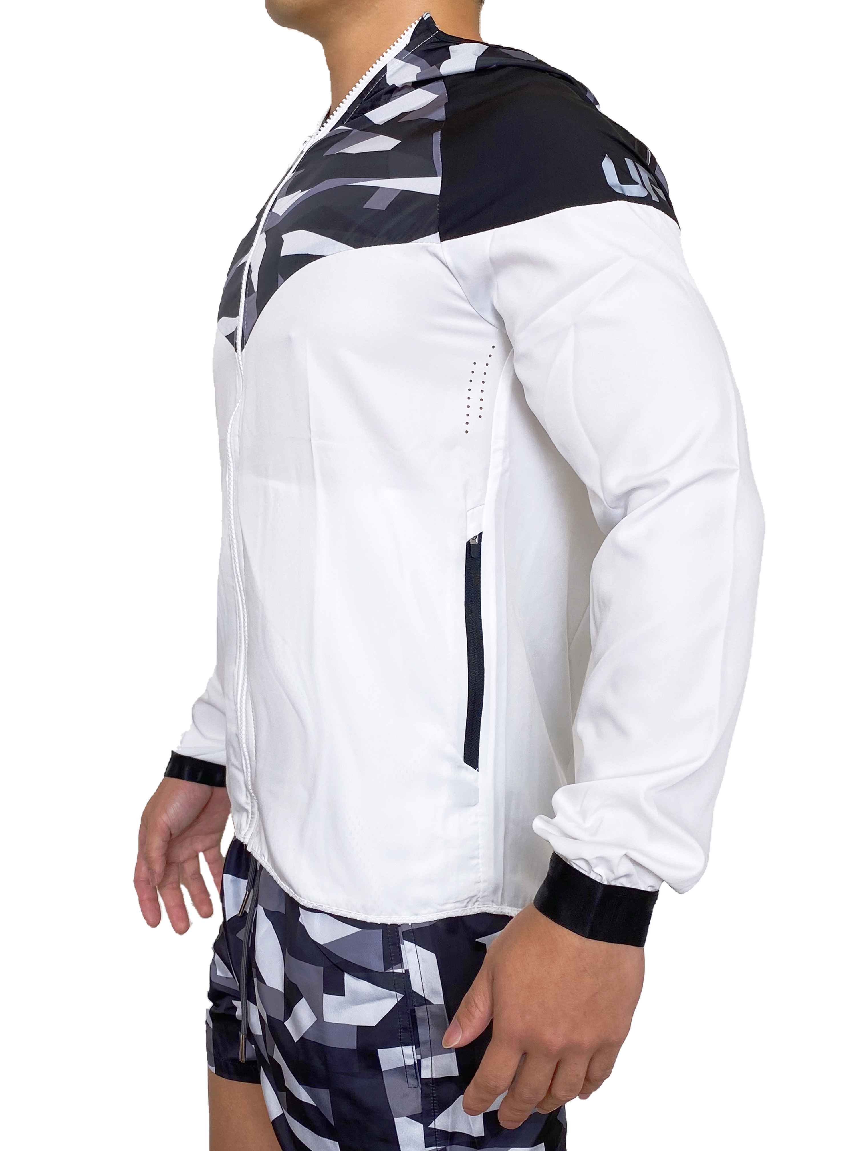 Sport Camo 防風外套 迷彩灰黑/米白