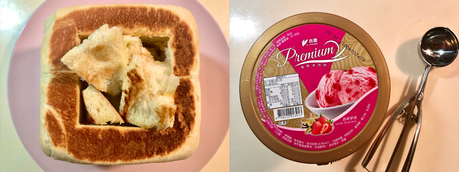 【水果蜜糖吐司/簡單糖心蛋】Fruit Honey Toast/Simple Candy Eggs