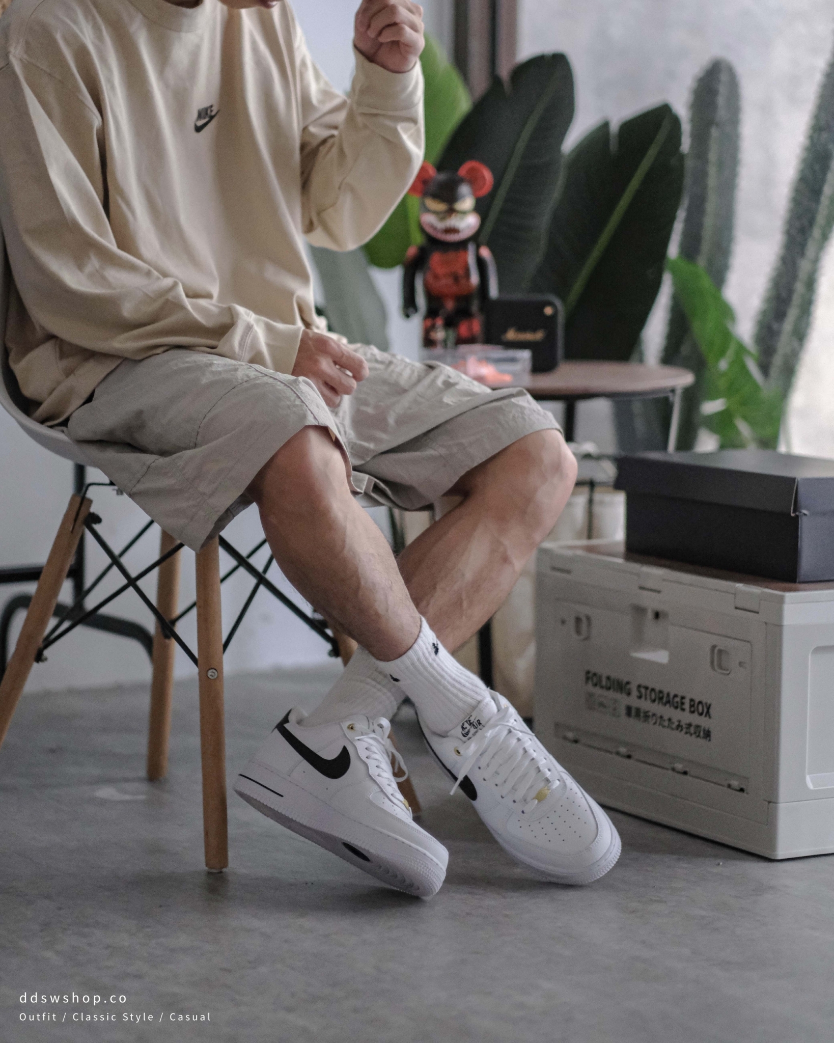 Nike Air Force 1 Low “40th Anniversary” 白黑 40周年 金扣 五芒星 黑勾 DQ7658-100