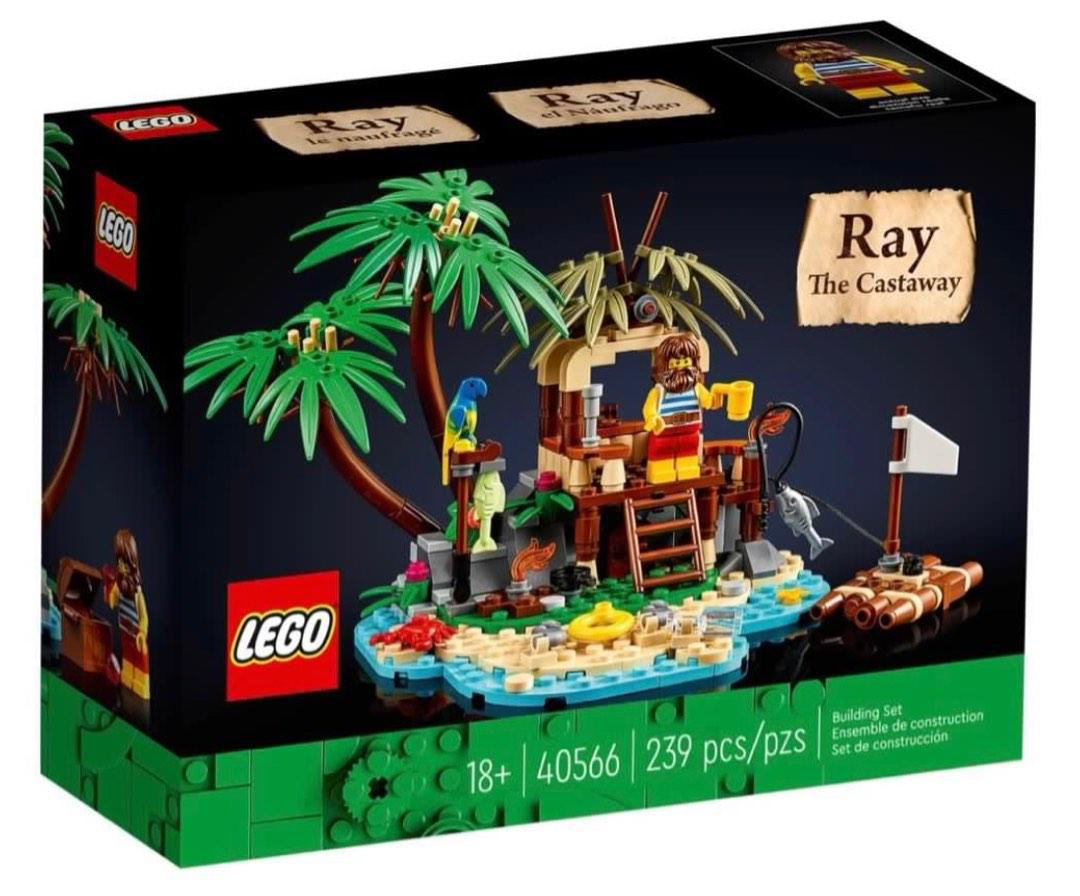 LEGO 40566 Ray the Castaway流浪者雷  (Ideas)