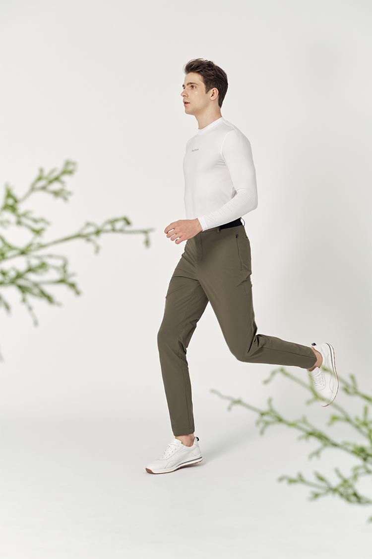 基本內搭男衫-白