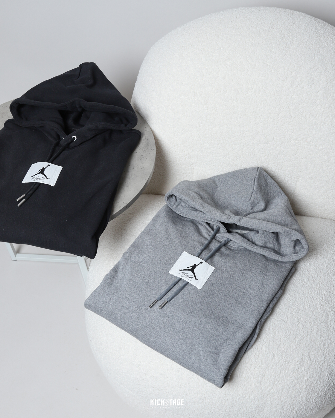 男女款JORDAN ESSENTIALS HOODIE 黑色灰色黑標咬標抽繩毛巾底重磅帽T【D