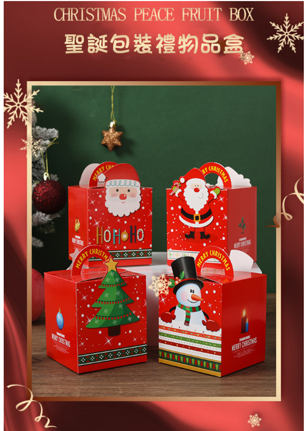 聖誕節包裝禮品盒 M8397