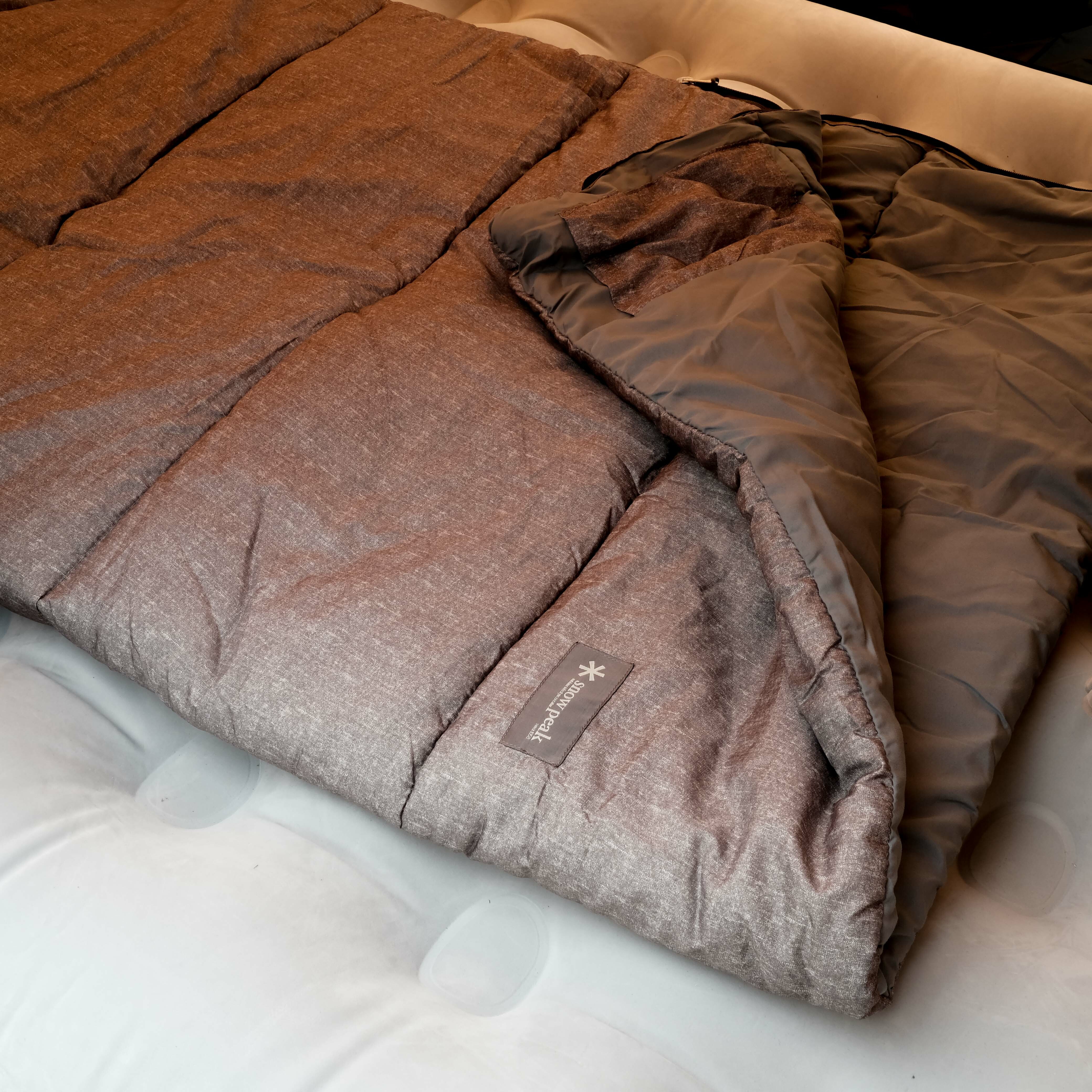 snow peak Sac de couchage SS simple BD-105GY température