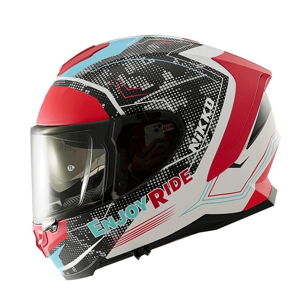 NIKKO N-806 II #13 閃光煙硝 夜光BOOM 全罩 內墨片