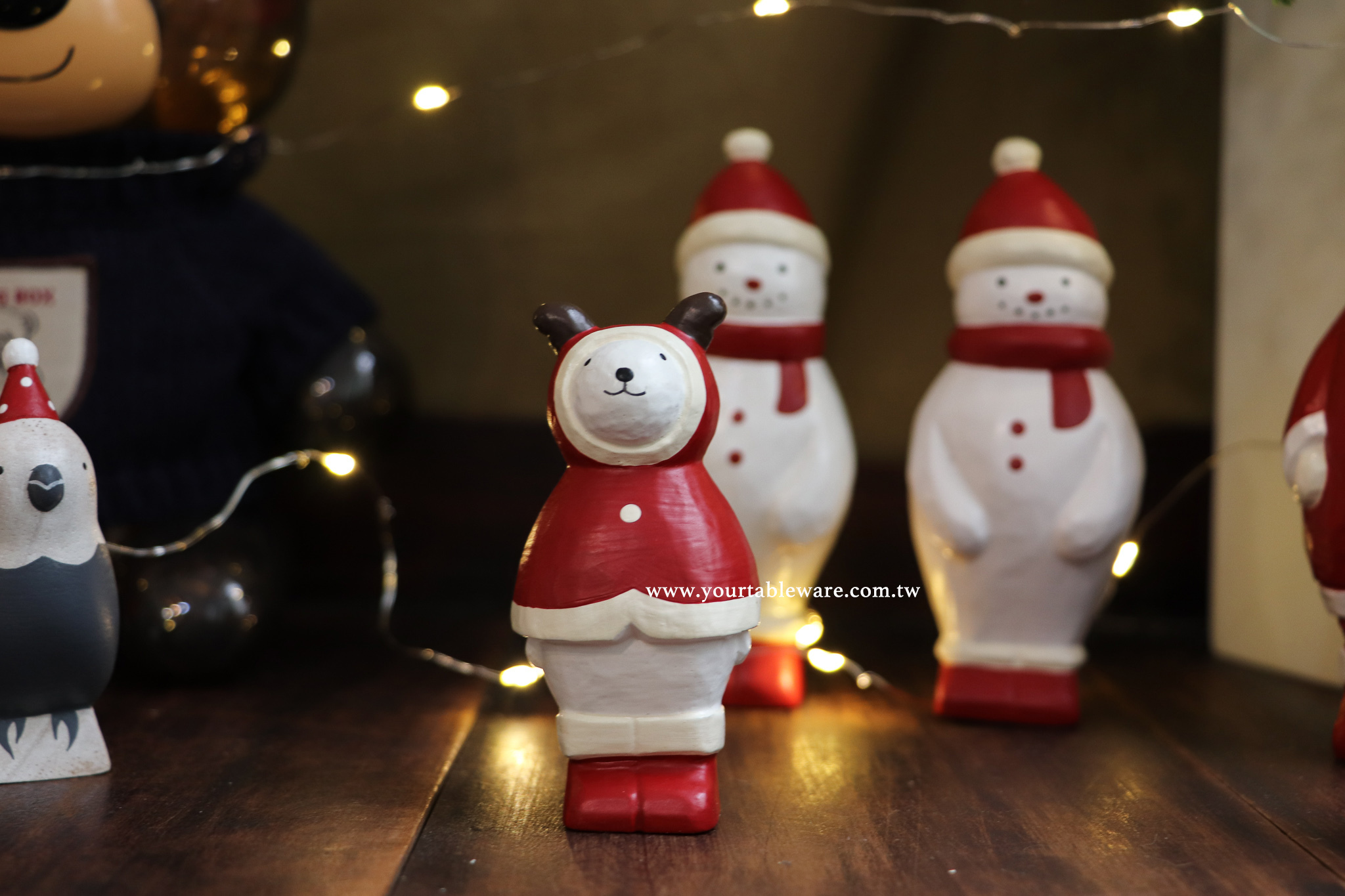 T-lab 聖誕限定 北極熊馴鹿 擺飾