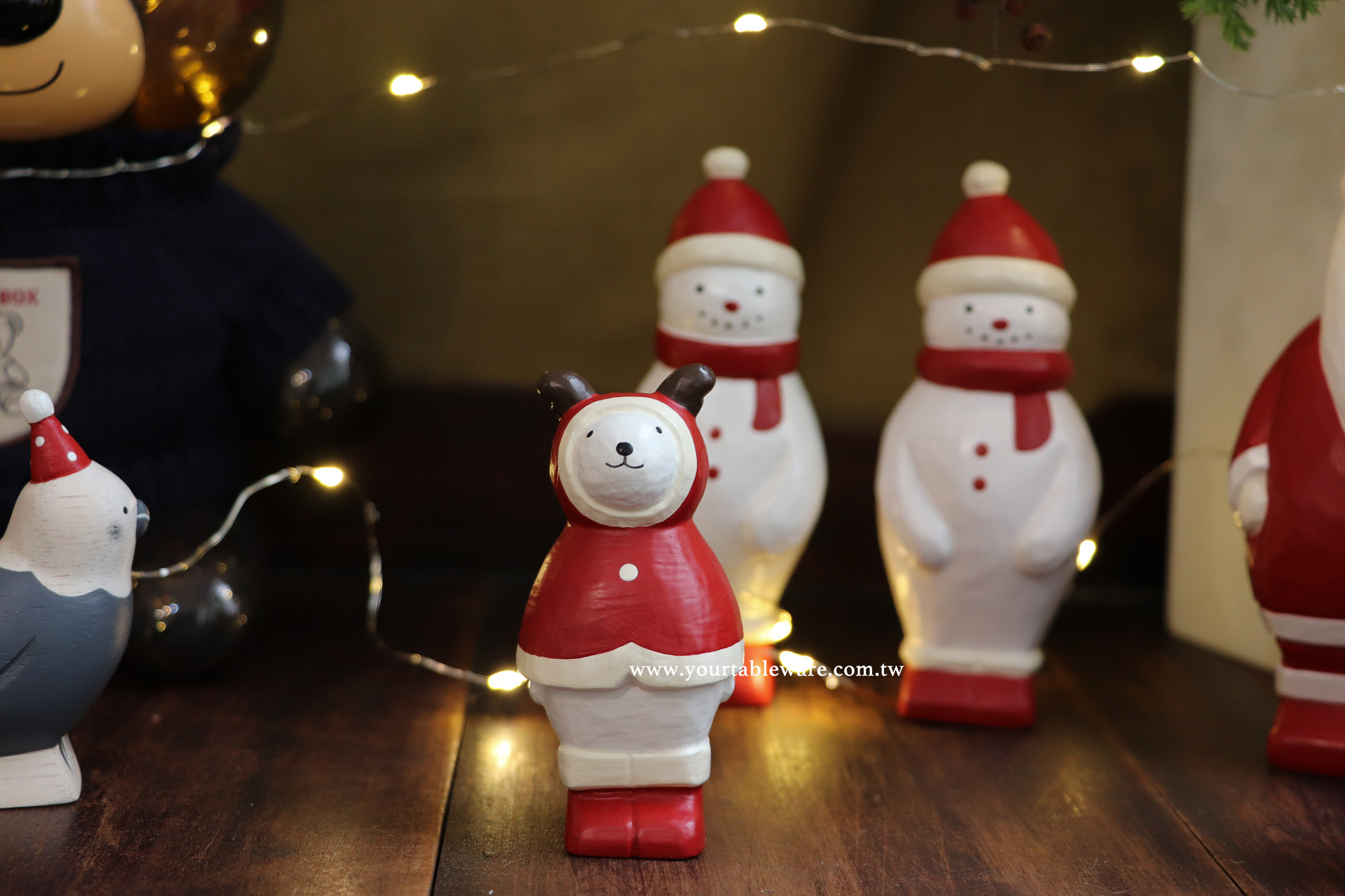 T-lab 聖誕限定 北極熊馴鹿 擺飾