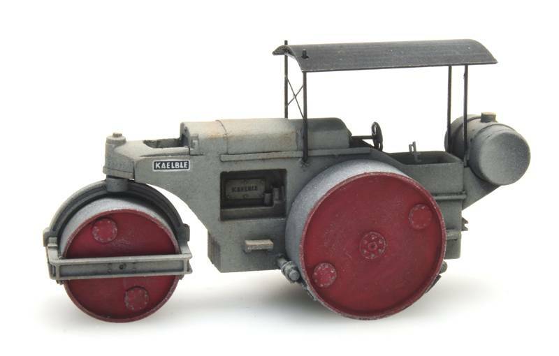 Artitec 387.274 HO規 Road Roller Kaelble Type 8 WG Gray 壓路機 灰