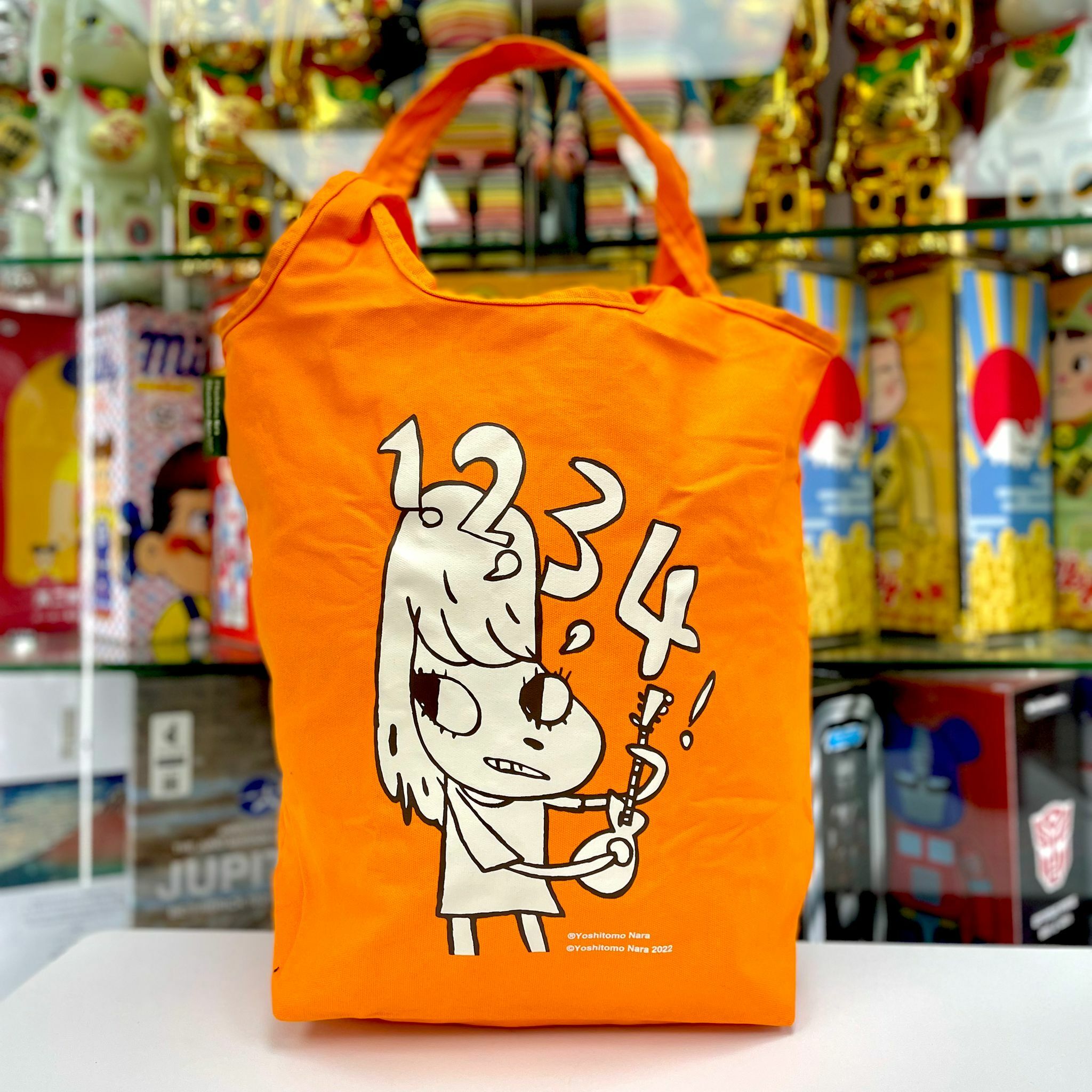 Yoshitomo Nara Eco Bag -1, 2, 3, 4! / Yuz