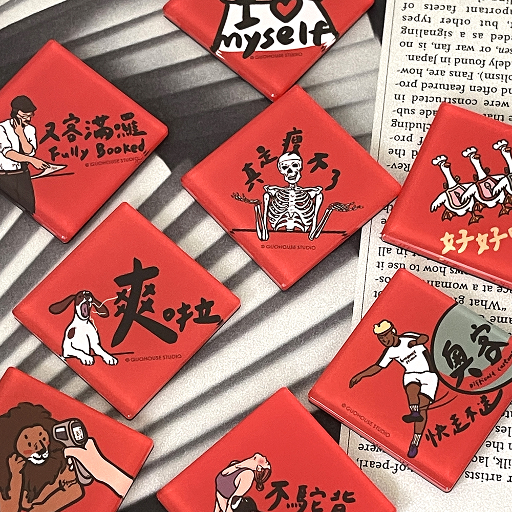 春聯造型防水磁鐵 3